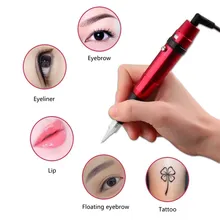 Двигатели, тату машина поворотные татуировки для перманентного макияжа бровей подводка для глаз губы небольшой татуировки оборудование для микроблейдинга 35000 об/мин тату машина