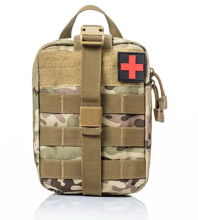 Красный Крест тактические аптечки для выживания на открытом воздухе медицинская Военная хозяйственная сумка посылка для путешествий спасательные безопасные походные сумки - Цвет: See above picture