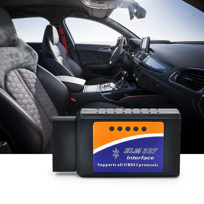 VicTsing Wireless OBDii Diagnostic Tool  OBD2 ELM327 Car Code Reader Scan Bluetooth Engine Diagnostic Tool for Car Auto Android  (2)