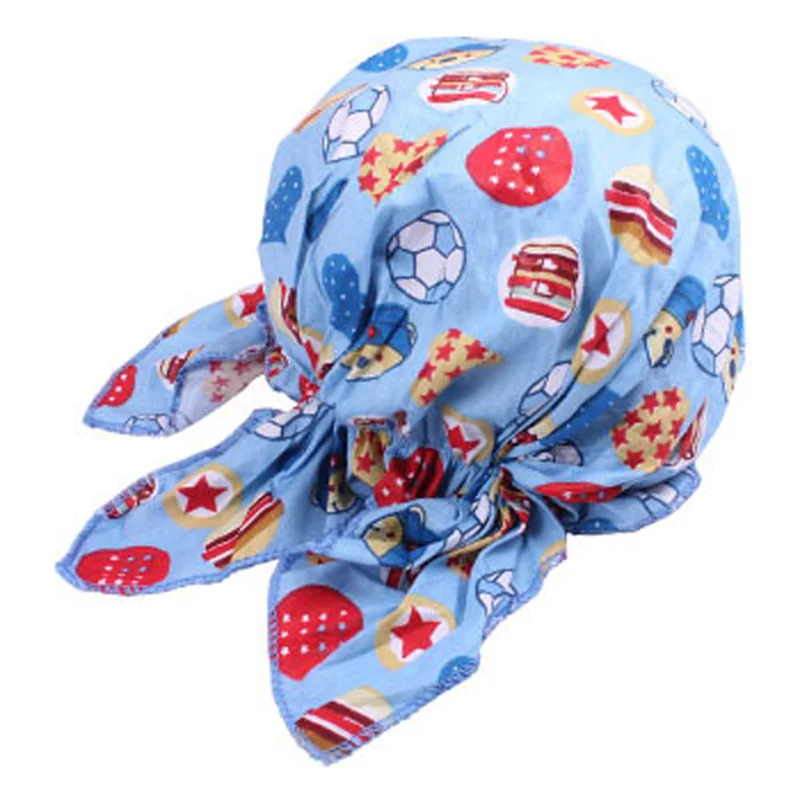 

5pcs Animal Print Baby Hat Pirate Cap Kids Cotton Elastic Beanie 0-2 year Old Boy & Girl Bonnet Newborn Photography Props BB0100