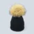 Hot Real Raccoon fox Fur Colorful Pompom Hat Women Winter Beanies Skullies Bonnet Caps Female Pom Poms Ski Hats Cute Gorro Warm 8