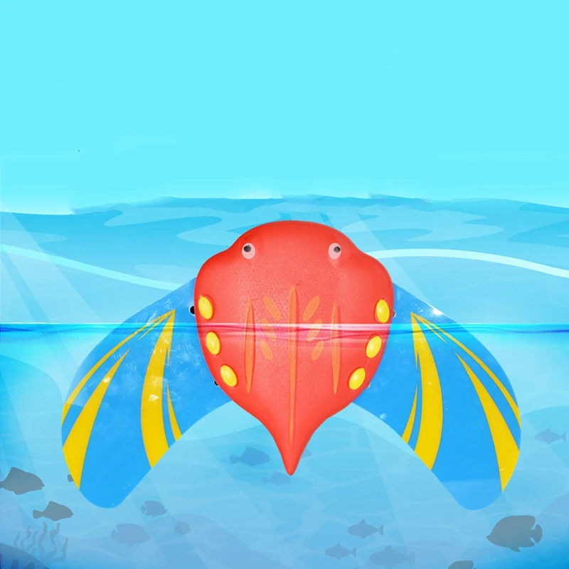 Мини Рыба подводный планер самоходные регулируемые ласты бассейн игра для детей