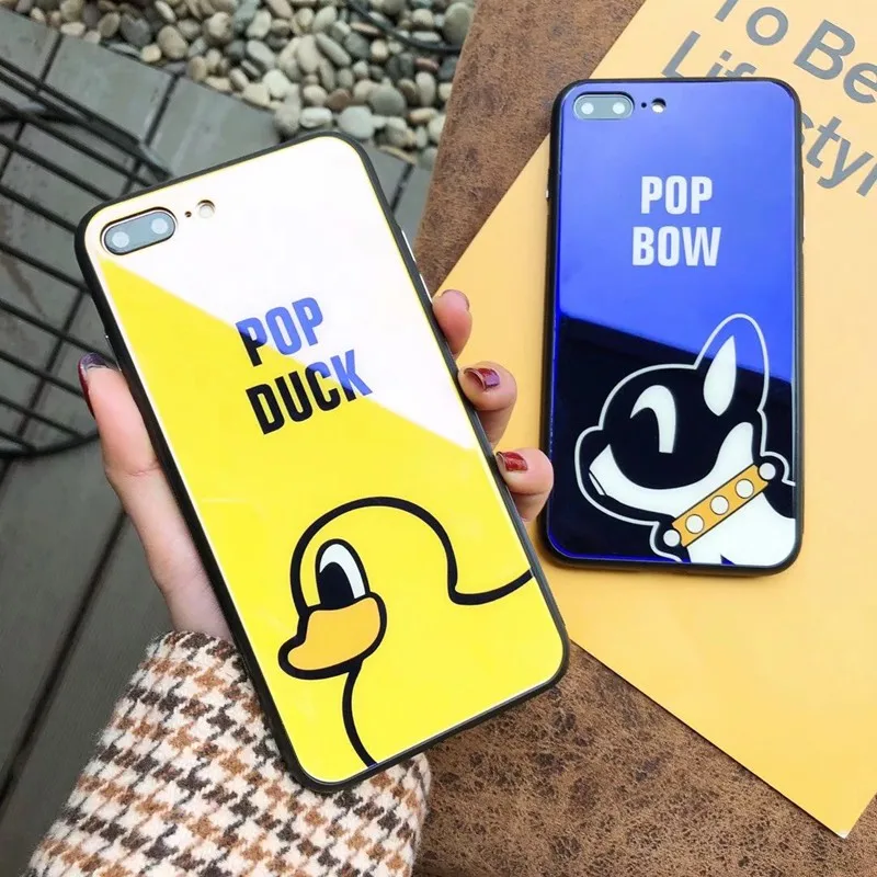 Blue-ray чехол из закаленного стекла для телефона iPhone X 10 XS 8 7 6 6s Plus мягкий