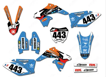 

Dirt Bike Background Stickers Decals Background For SUZUKI RMZ250 RMZ 2010-2018