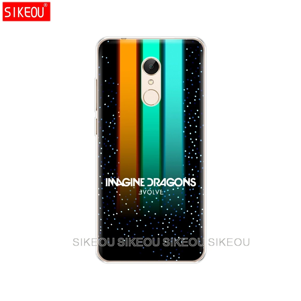 Силиконовый чехол для телефона Xiaomi redmi 5 4 1s 2 3 3s pro PLUS note 4X 4A 5A imagine dragons night