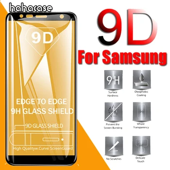 

50pcs 9D Full Cover Curved Edge Tempered Glass For Samsung Galaxy S10 E A90 A80 A70 A60 A50 A40 M30 M20 M10 Screen Protector