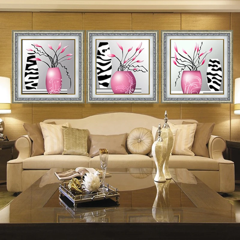 

SHANSHIYOUPIN Full Diamond Embroidery Flower 5D Diamond Painting Cross Stitch 3D Diamond Mosaic Needlework Home Paintings A6260