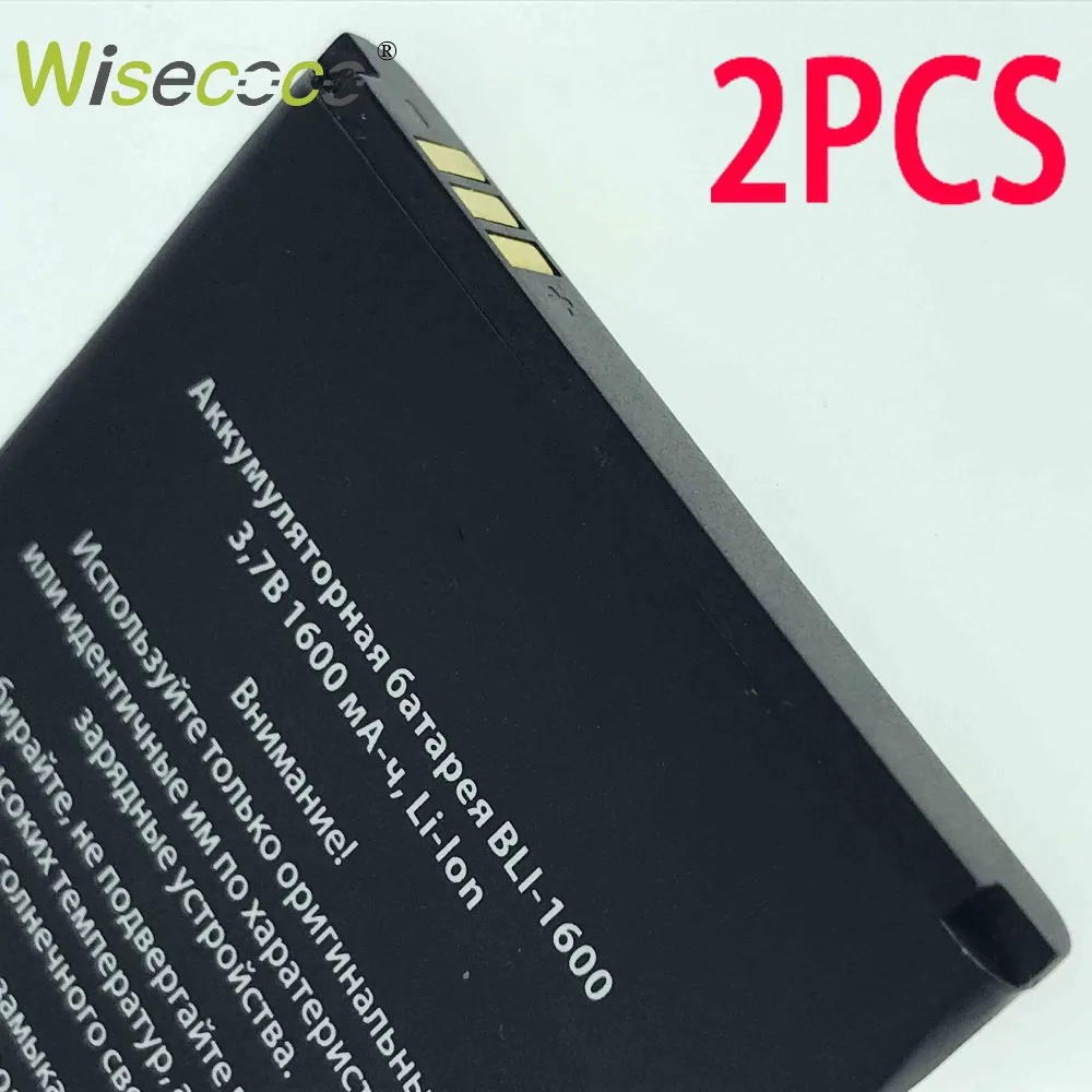 WISECOCO 2 шт. в наличии высокое качество новинка 2019 аккумулятор 1600 мАч для 4Good S450m 4G TLI
