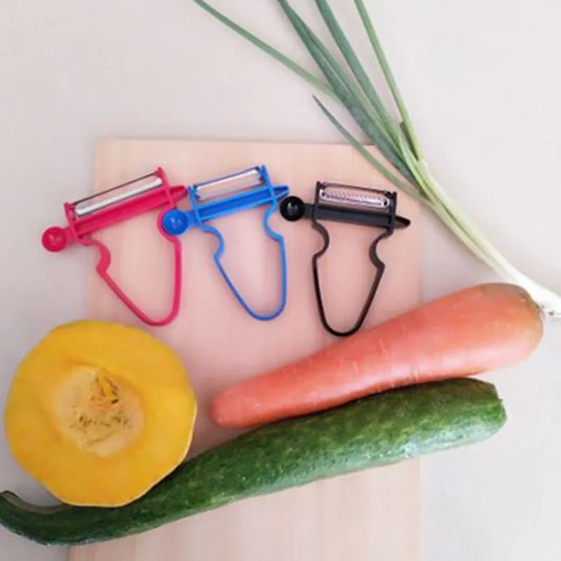 

2018 Fruit Vegs Slicer Shredder Fruit Peeler Shredder Stainless Steel Blades Kitchen Tools Zester Kit Multifunctional Peeler Set