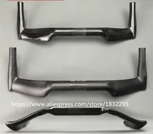 No logo 31.8*400/420/440mm Full Carbon Fiber Bicycle TT Handlebar MTB Road Bike FIXIE TT Handlebar UD Glossy/ Matte newest road bicycle windreaver racing ud full carbon handlebar internal cable carbon bike handlebar 31 8 400 420 440mm free ship