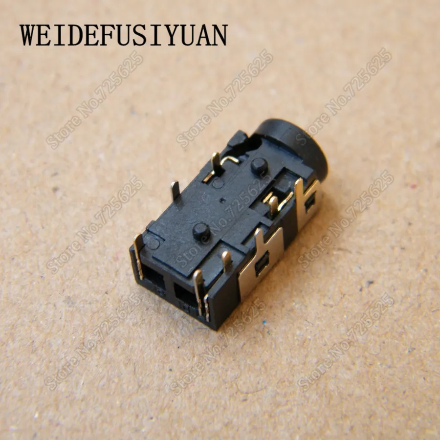10PCS 8P 8pin Connector Audio Headphone Microphone Jack Port Socket for Laptop Netbook Taptop pc