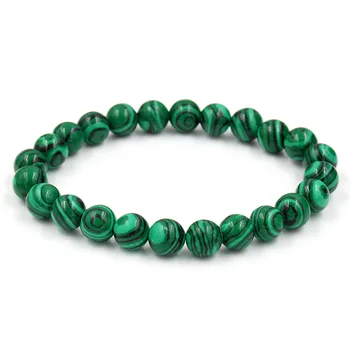 Bracelet Malachite 6mm