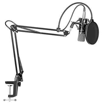 

Neewer Professional Studio Broadcasting Recording Condenser Microphone & NW-35 Recording Microphone Suspension Scissor Arm Stand