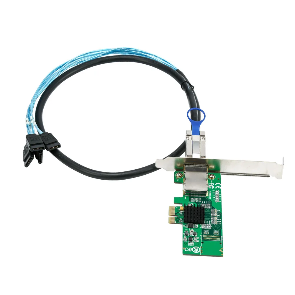 PCIe SATA III 4-портовый PCI-e карта контроллера с героями комиксов Марвел, 88SE9215 чипсет с полной и низкая профильные кронштейны не содержит кабель