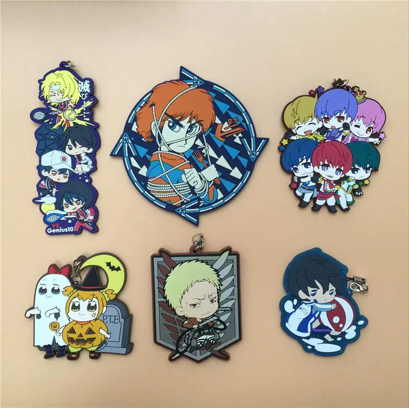 

Promotion Japan Original Volleyball Juvenile Keychain Famous Anime Pendant Collection Game Keychain For Boys and Girls