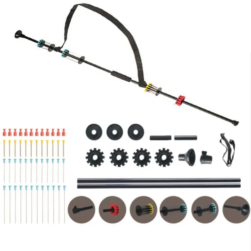 Охота 36 &quotи 48&quot черный BLOWGUN игрушка Blowgun с 48 дартс/. 40 калибр алюминиевая трубка W.