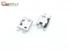 10pcs Micro USB 5pin heavy plate no side with hole Flat mouth Female Connector For Mobile Phone Mini USB Jack ► Photo 3/3