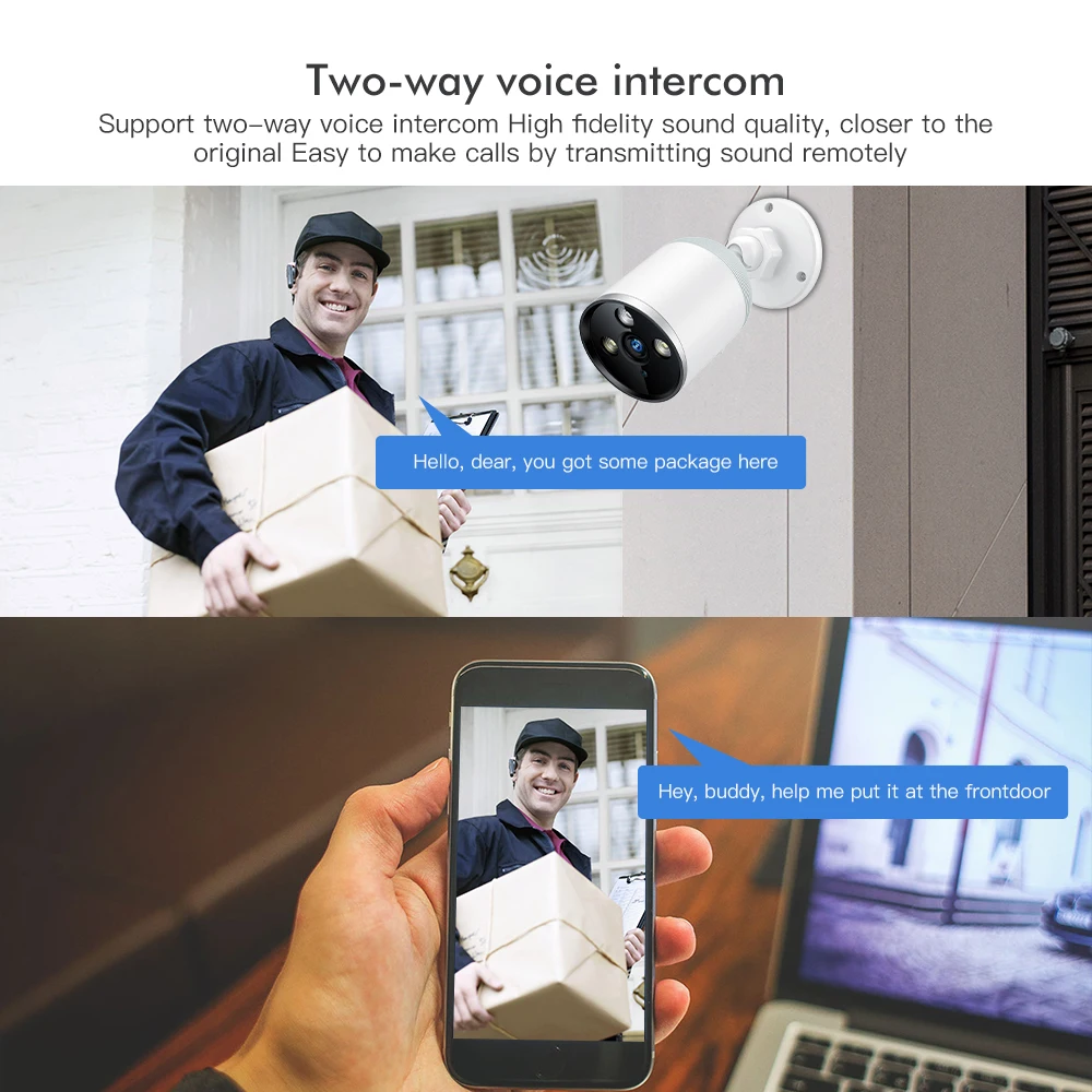 SDETER 1080P облачная беспроводная Wi Fi камера наружная Водонепроницаемая
