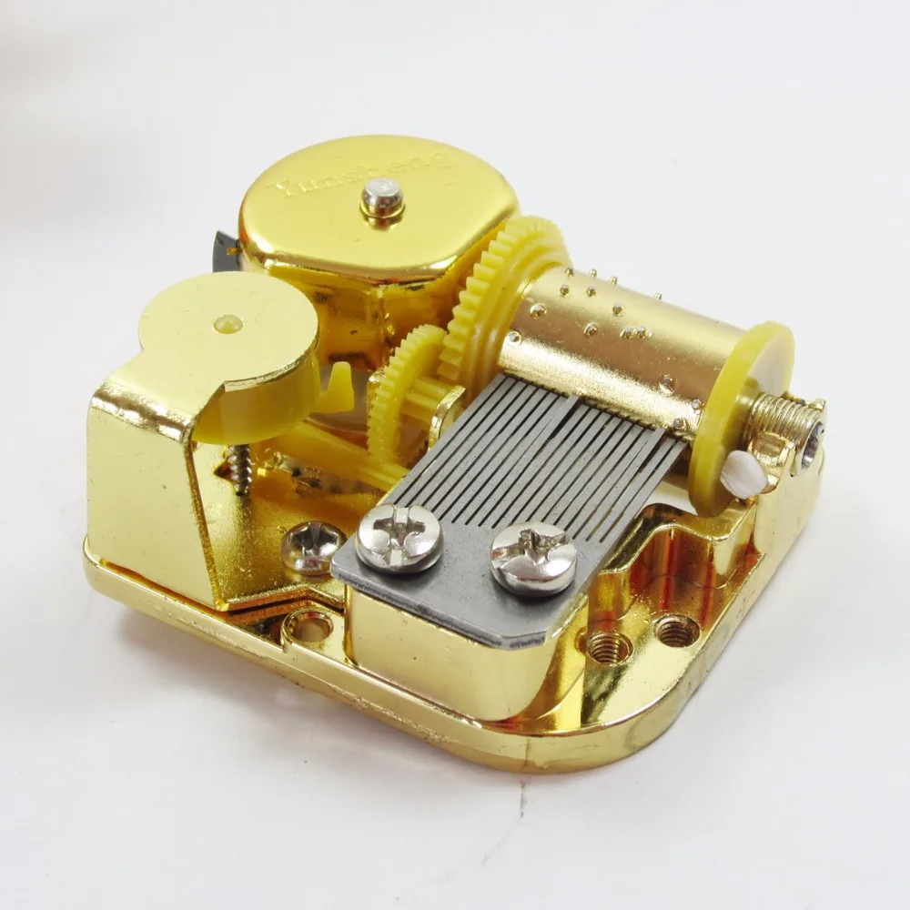 Механизм музыкальной шкатулки Golden wind тема Hedwig|wind up music box|music boxmusic box |