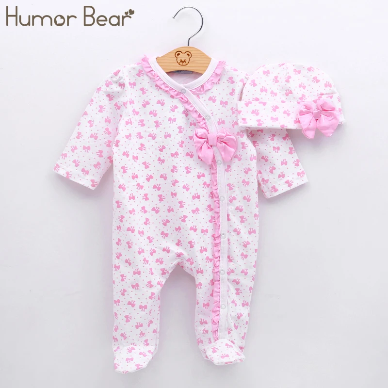 Humor Bear Baby Clothing Christma Baby Girl Clothes Bow Romper Clothing Set Jumpsuit Hat 2PC Cute Infant Girls Rompers Baby suit Humor Bear Baby Clothing Christma Baby Girl Clothes Bow Romper Clothing Set Jumpsuit Hat 2PC Cute Infant Girls Rompers Baby suit
