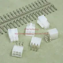 50 компл./лот) Molex 4,2 мм 6Pin 2* 3Pin шаг: 4,2 мм 90 градусов 5569 Вафля+ 5557 Клеммы+ 5557 Корпус Molex4.2-6 P