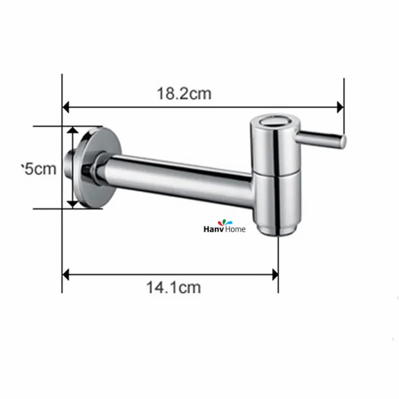 Günstig AODEYI Chrome Finish Badezimmer Waschmaschine Hause Tap Kalten Hahn Einzigen Griff Waschmaschine Wasserhahn Home Bad Chrome Tap
