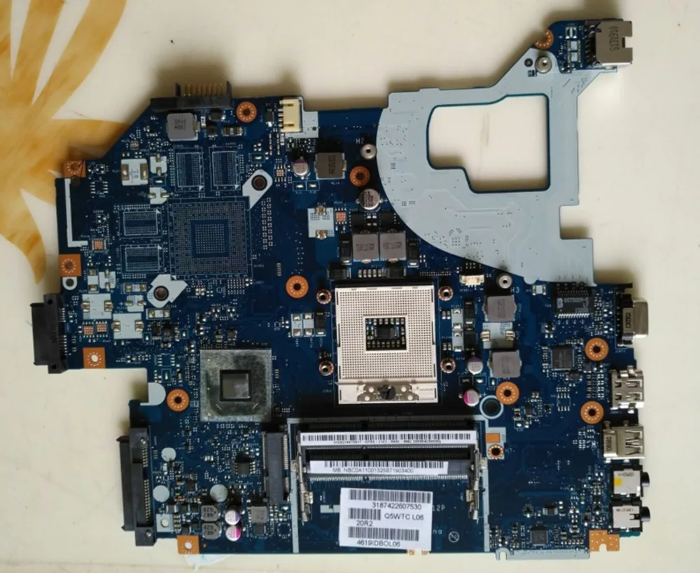 

NBC1F11001 Motherboard for Packard Bell EasyNote TE11 TV11-HC TV43-HC TV44-HC TV44-HR LA-7912P Q5WTC L51