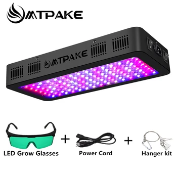 

Double Switch LED grow light TS 1200W Full Spectrum with Veg/Bloom modes for Indoor Greenhouse grow tent plants grow led light