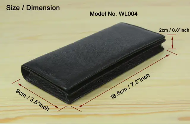 Online Shop Factory Price Cowhide <b>Genuine leather Men's wallet</b> ...