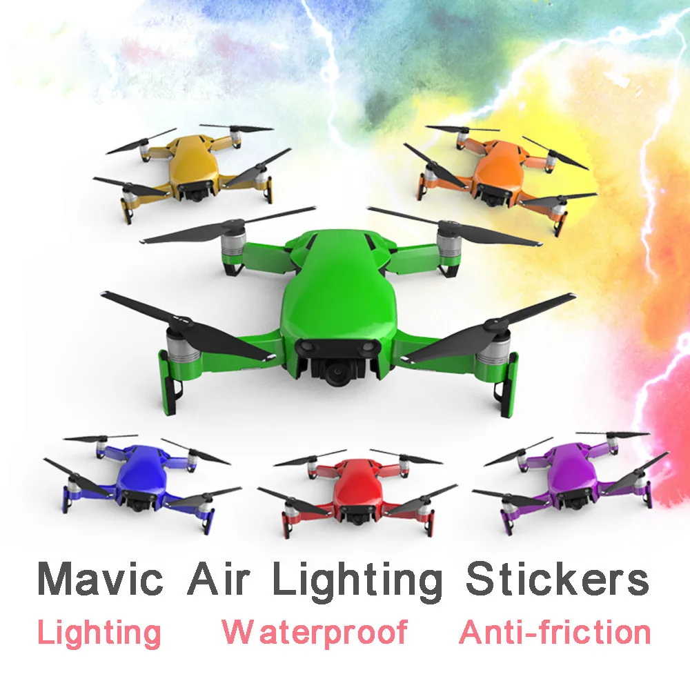 Waterproof PVC Sticker font b Drone b font Body Shell Protection for DJI Mavic Air 6A13