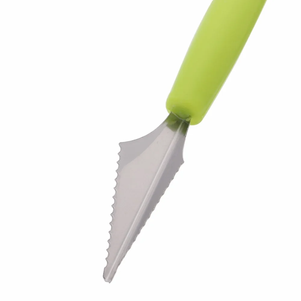 Инструмент для резьбы из нержавеющей стали двухсторонняя круглая лопатка для дыни маленький нож для фруктов совок