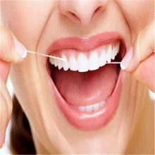 Портативная зубная нить межзубная щетка на выбор 50 м уход за зубами выбор вмятин чистый гигиенический инструмент для ухода за полостью рта