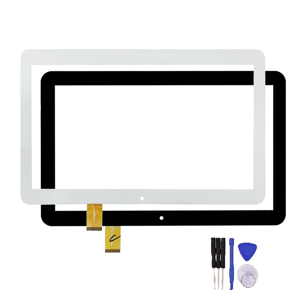 

New 10.1 inch Black/White Touch Screen YLD-CEGA566-FPC-A0 for Optima 10.4 3g tt1004pg Lens Digitizer Sensor Replacement