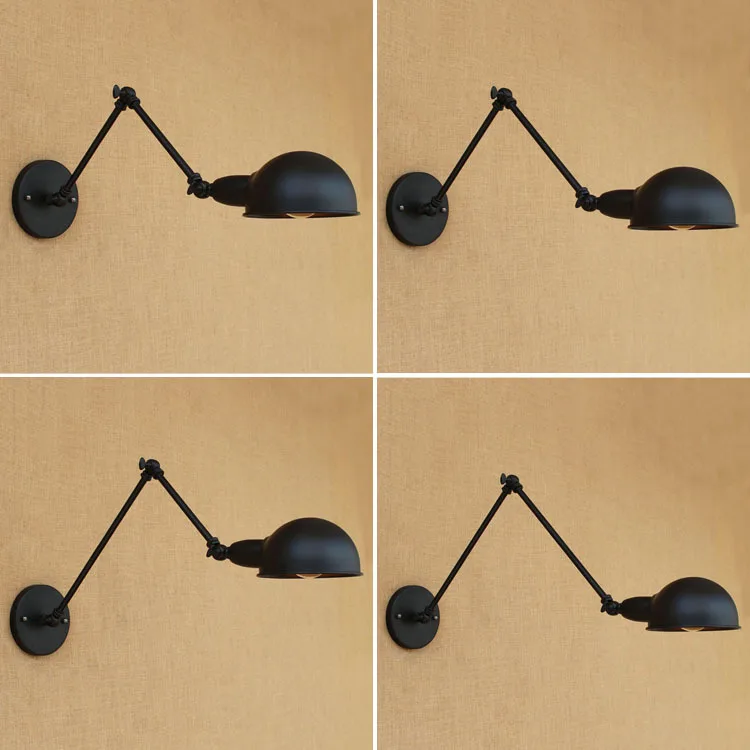 

Industrial Decor Wall Light Brace Arm Style Lamp Luminaire Loft Decoration Lighting Lamps Luminaire Lampe Retro Bedside