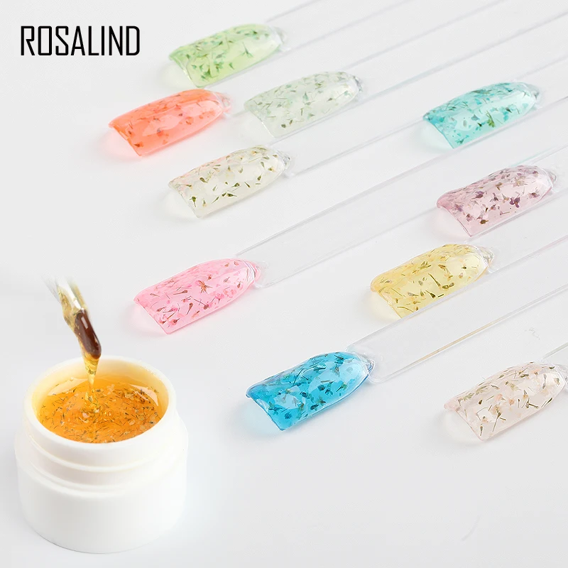 ROSALIND 5 мл Цветок феи гель лак гибридный дизайн ногтей Полупостоянный УФ для Набор