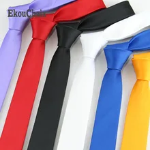 Модный галстук Gravatas тонкий полиэстер мужские галстуки Corbatas Casamento Свадебный галстук Pour Homme Твердые Stropdas Gravata Masculina