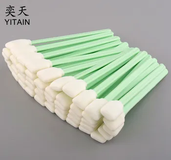 

Free Shipping - 1000 pcs Printer Cleaning Solvent Foam Tipped Cleaning Sponge Sticks swab for Epson Roland Mimaki Mutoh Printer