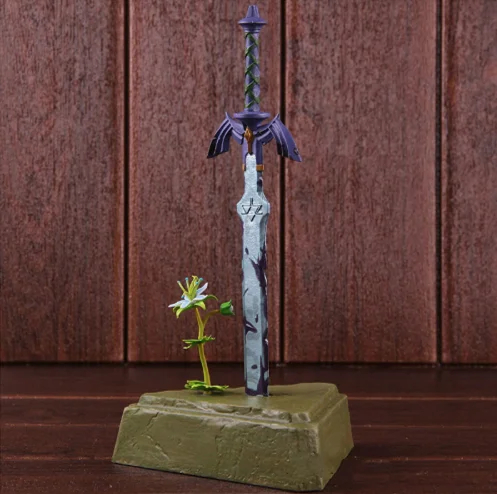 Zelda Дыхание диких фигурка меч небоскреб фигурка версия ПВХ Горячая Коллекционная модель игрушка подарок XY - Цвет: without retail box