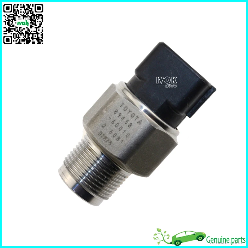 Genuine Fuel Rail Pressure Sensor For Toyota Hino Hiace Hilux Prado 3 0 D4D 499000 6080