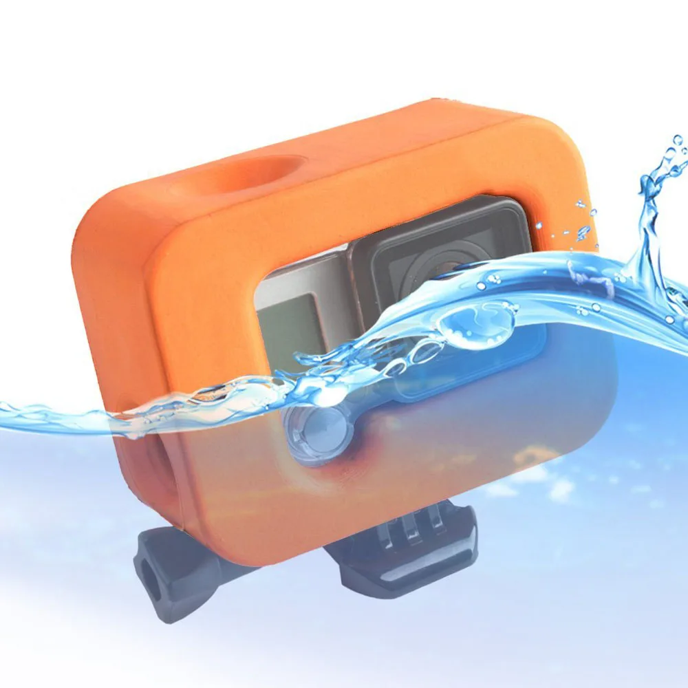 اطلاق النار واقية Floaty حالة ل GoPro بطل 4 3 + أسود الفضة عمل غطاء كاميرا السباحة حامي ل الذهاب برو 3 + 4 التبعي اطلاق النار واقية Floaty حالة ل GoPro بطل 4 3 + أسود الفضة عمل غطاء كاميرا السباحة حامي ل الذهاب برو 3 + 4 التبعي