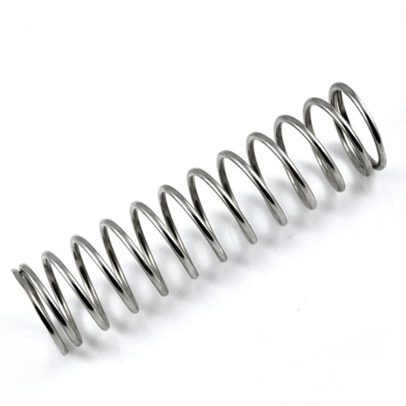 10PCS Wholesale Stainless Steel Big Coil Compression Spring, 2mm Wire
