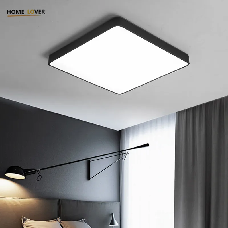 HomeLover современные светодиодные потолочные лампы для гостиной спальни кухни luminaria