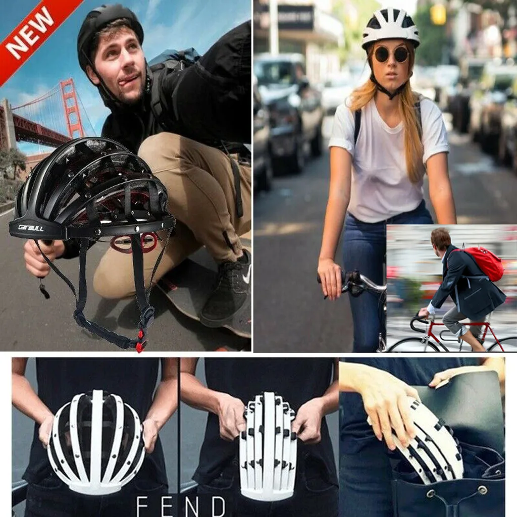 Складной велосипедный шлем, велосипедные складные сверхлегкие велосипедные шлемы унисекс 56-62 см, дропшиппинг# BY35