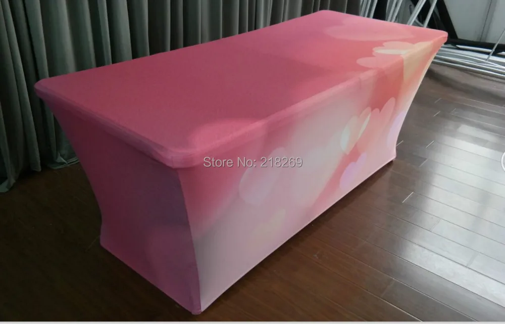 

8ft Spandex Table Clothes, Spandex Table Cover, Polyester Table Throw, Event Table Cover (free shipping)