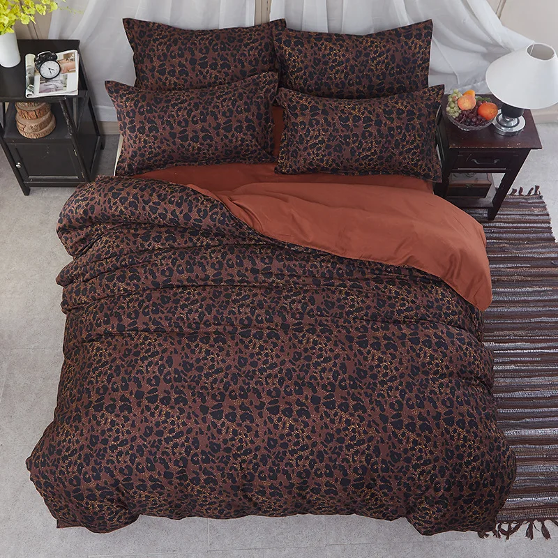 

BEST.WENSD Free shipping Comfort and comfort bedding set Duvet Cover Queen 1pcs White, grey ,Coffee quilt cover Home textiles