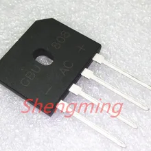 10 шт. GBU808 диодный мостовой выпрямитель