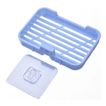 ПП водостока износостойкая Дырокол бесплатное блюдо на присосках держатель для хранения легко установить настенный подвесная мыльница коробка для ванной комнаты