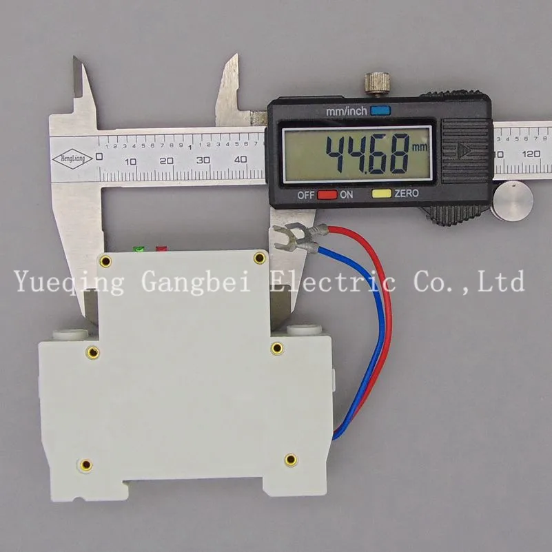 1P 63A 230V din-рейка автоматическое восстановление переподключение перенапряжения и под напряжением защитное устройство предохранитель реле защиты