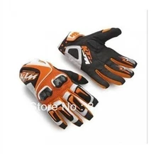 Free shipping new ktm racetech 12 motorcycle gloves motorbike motorcross atv offrod gloves free shipping worldwide M L XL