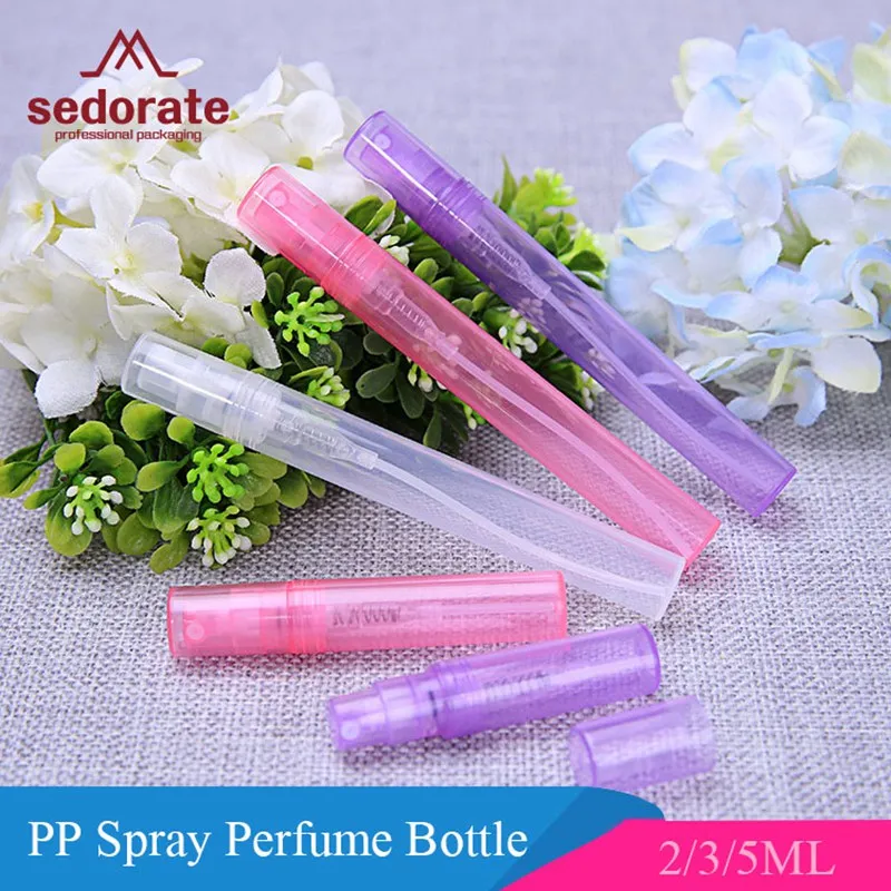 

Sedorate 30 pcs/Lot Plastic Pen Style Spray Bottles For Cosmetic Perfume Spray Bottles 2ML 3ML 5ML Automizer Mist ZM011-1